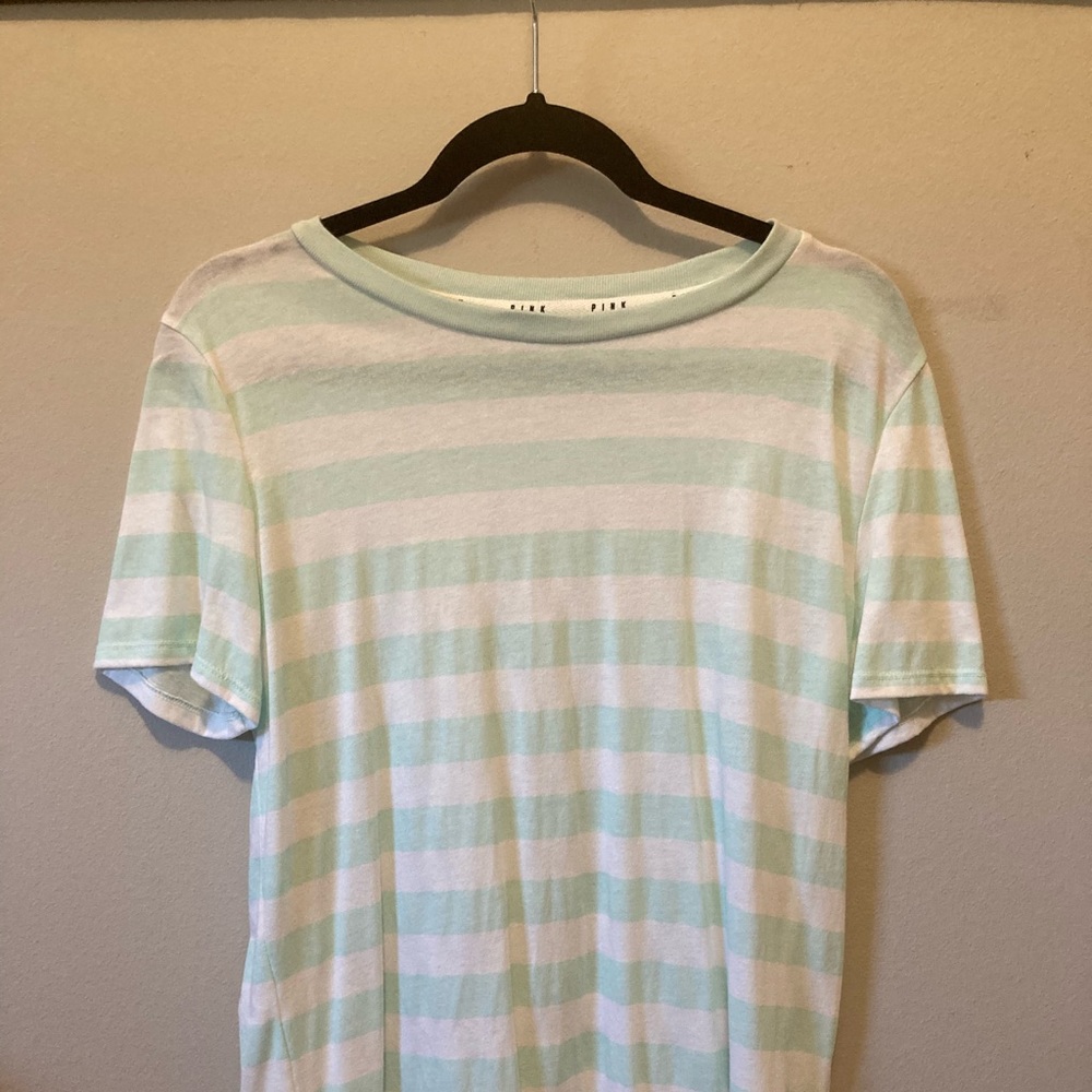 PINK striped t-shirt